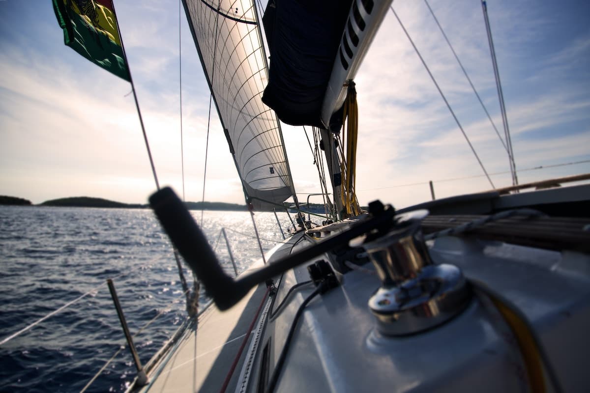 Bild von einem Segelboot