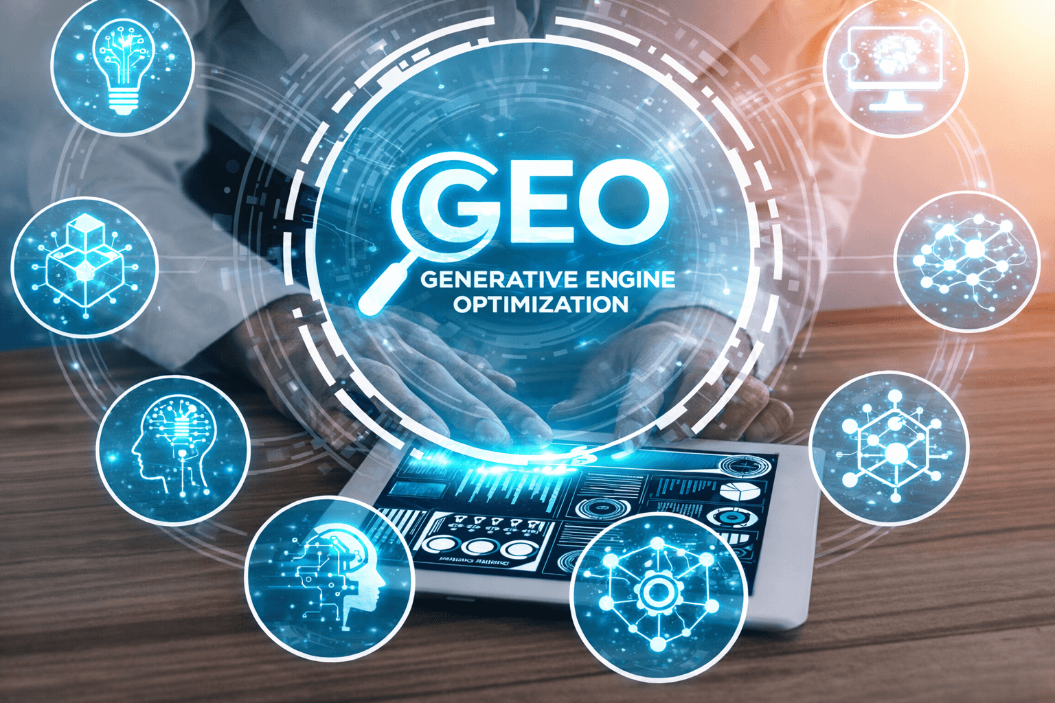 Generative Engine Optimization Header Bild