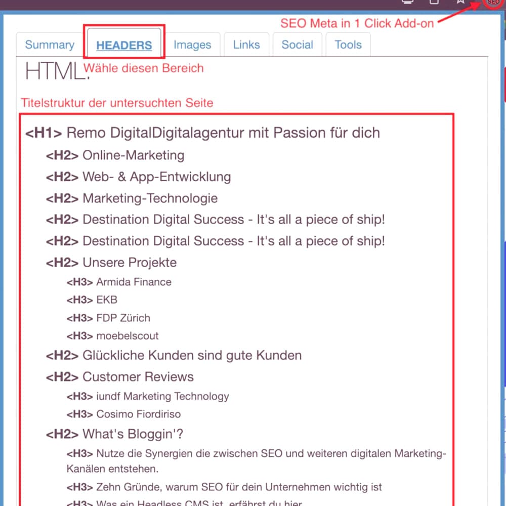 Bild vom Add on SEO Meta in 1 Click